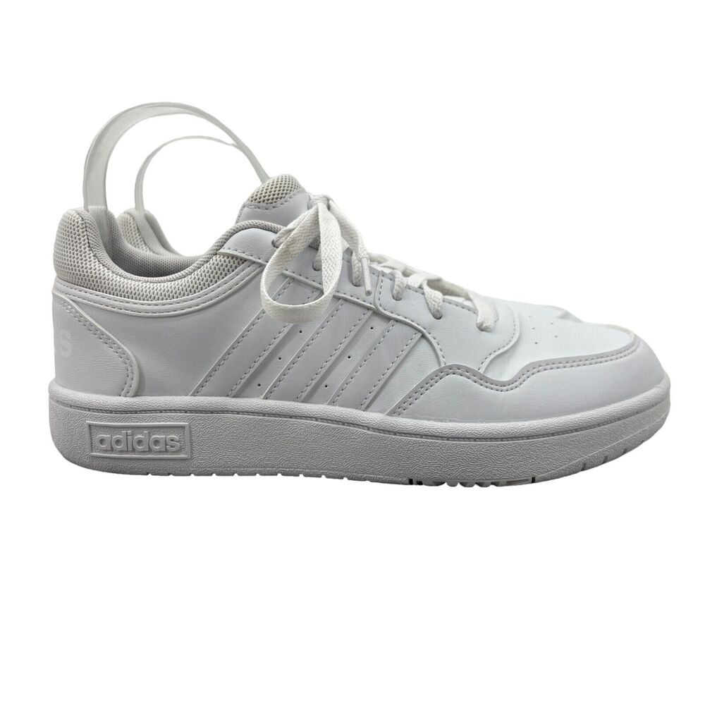 Adidas Womens 6.5 (Youth 5.5) Hoops‎ 3.0 White Shoes Basketball Trainer GW0433